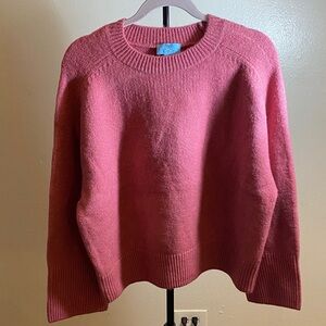 CeCe Women's Rose Crew Neck Sweater